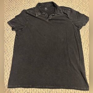 Men's Black Rock and Republic Polo Shirt